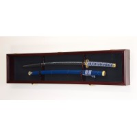Samurai Ninja Katana Japanese Sword Display Case Sword Rack Holder Stand   302333859750